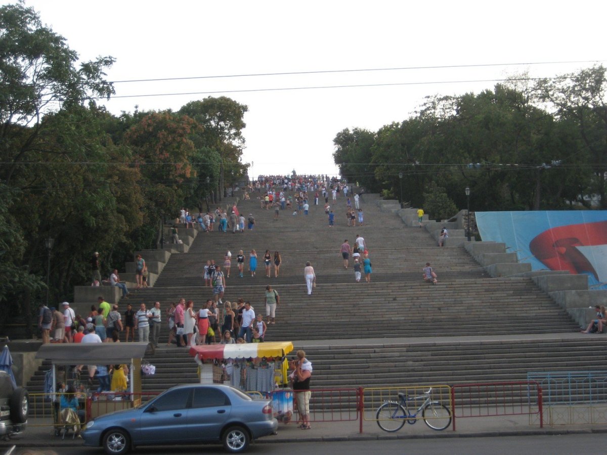 Oděsa - Potěmkinovy schody