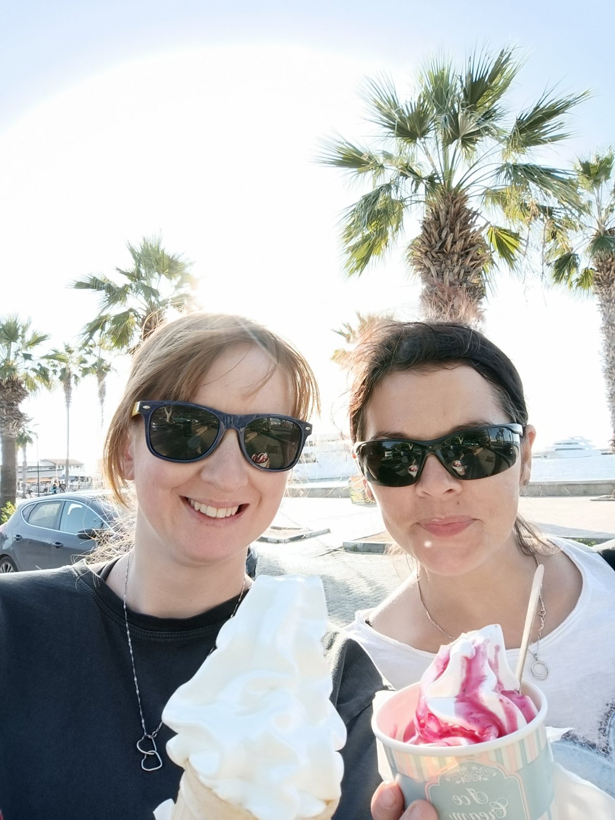 Jen na fotku byla zmrzlina dobrá... Zmrzlinu z autíčka už si nikdy nekoupíme. 