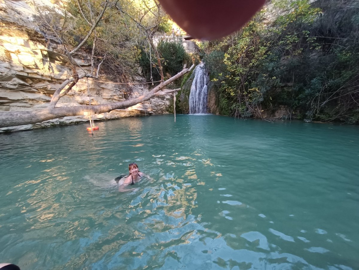 Lázně - dost studená voda