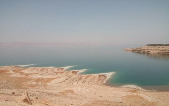 Mrtcé moře ze silnice č.65 směr jih