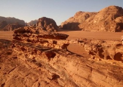 Poušť ve Wadi Rum