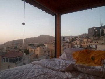 Panoramatické ubytování v Petře