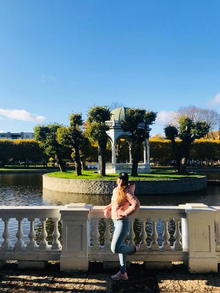 Mají tu krásný park :)