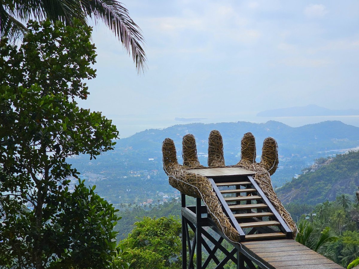 Ruka - vyhlídka u Overlap Stone 2