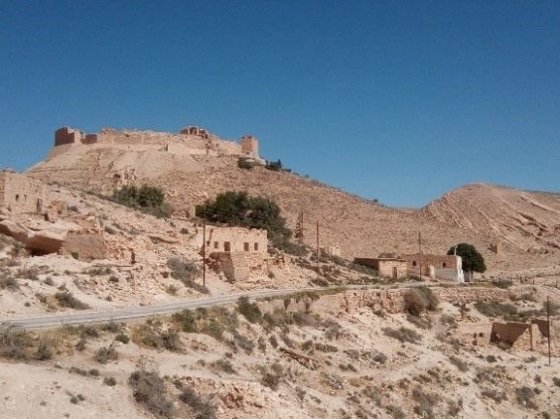  hrad ve vnitrozemí Shaubak