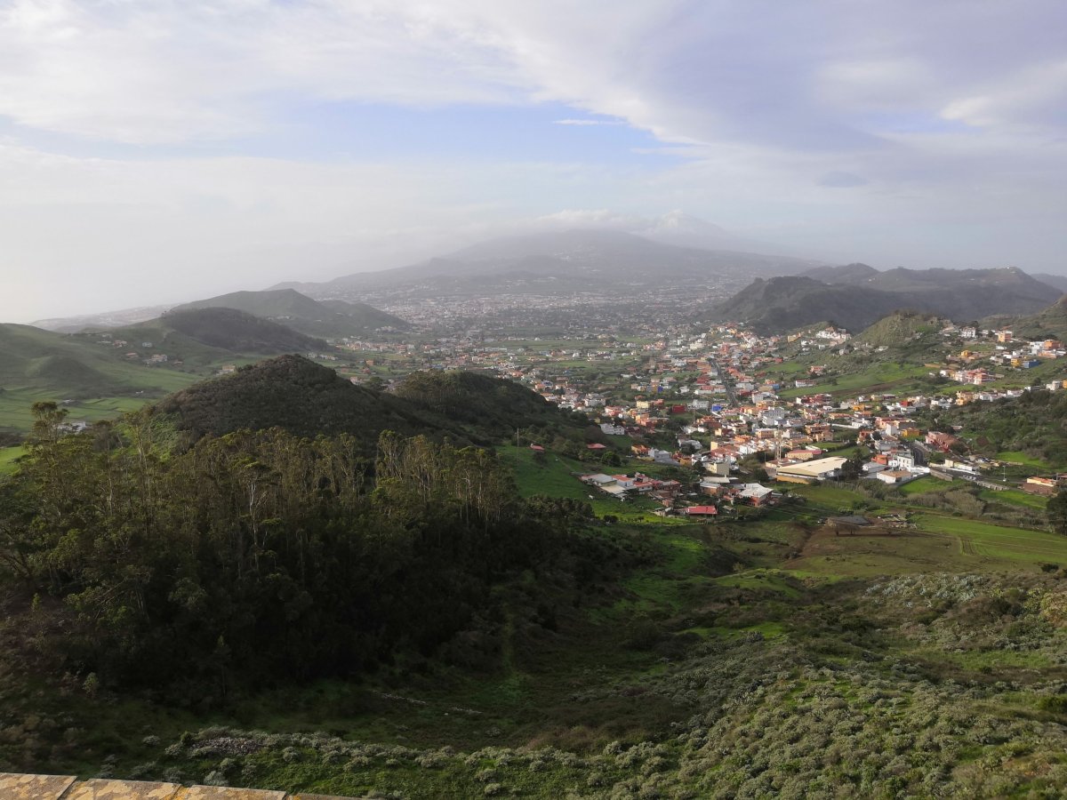 Výhled na město San Cristóbal de la Laguna