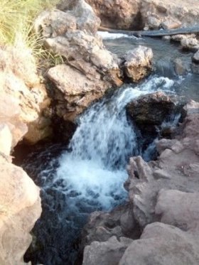 termální vodopád- nekomerční silni. 65 