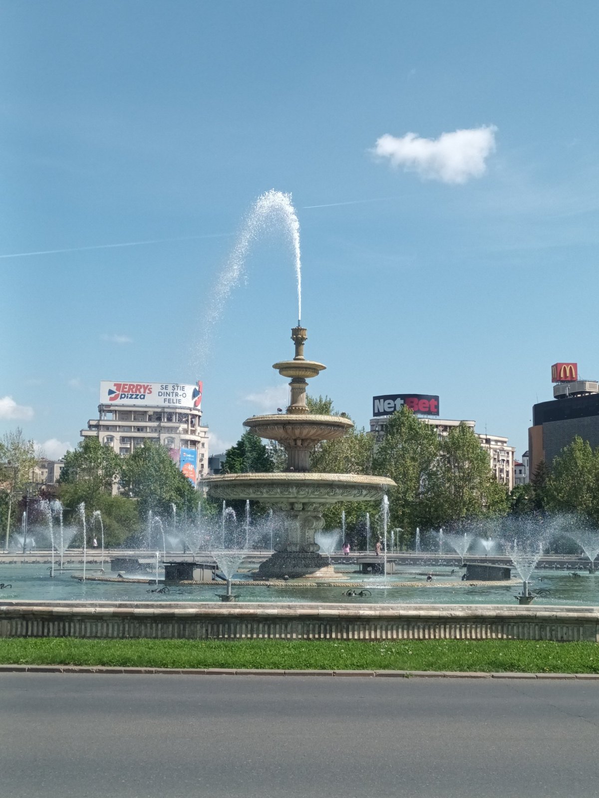 Městská fontána na Piața Unirii 