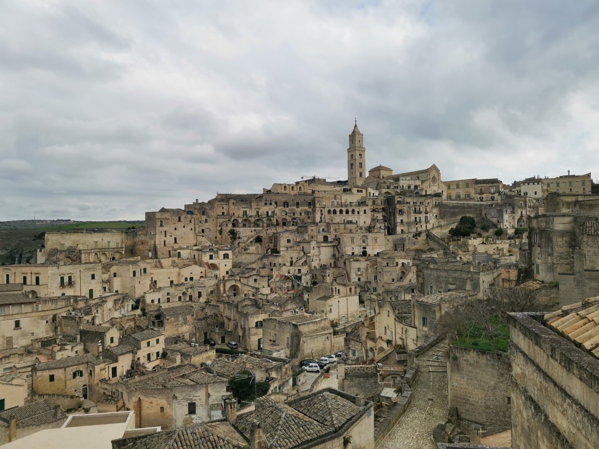 Matera a její panoramata