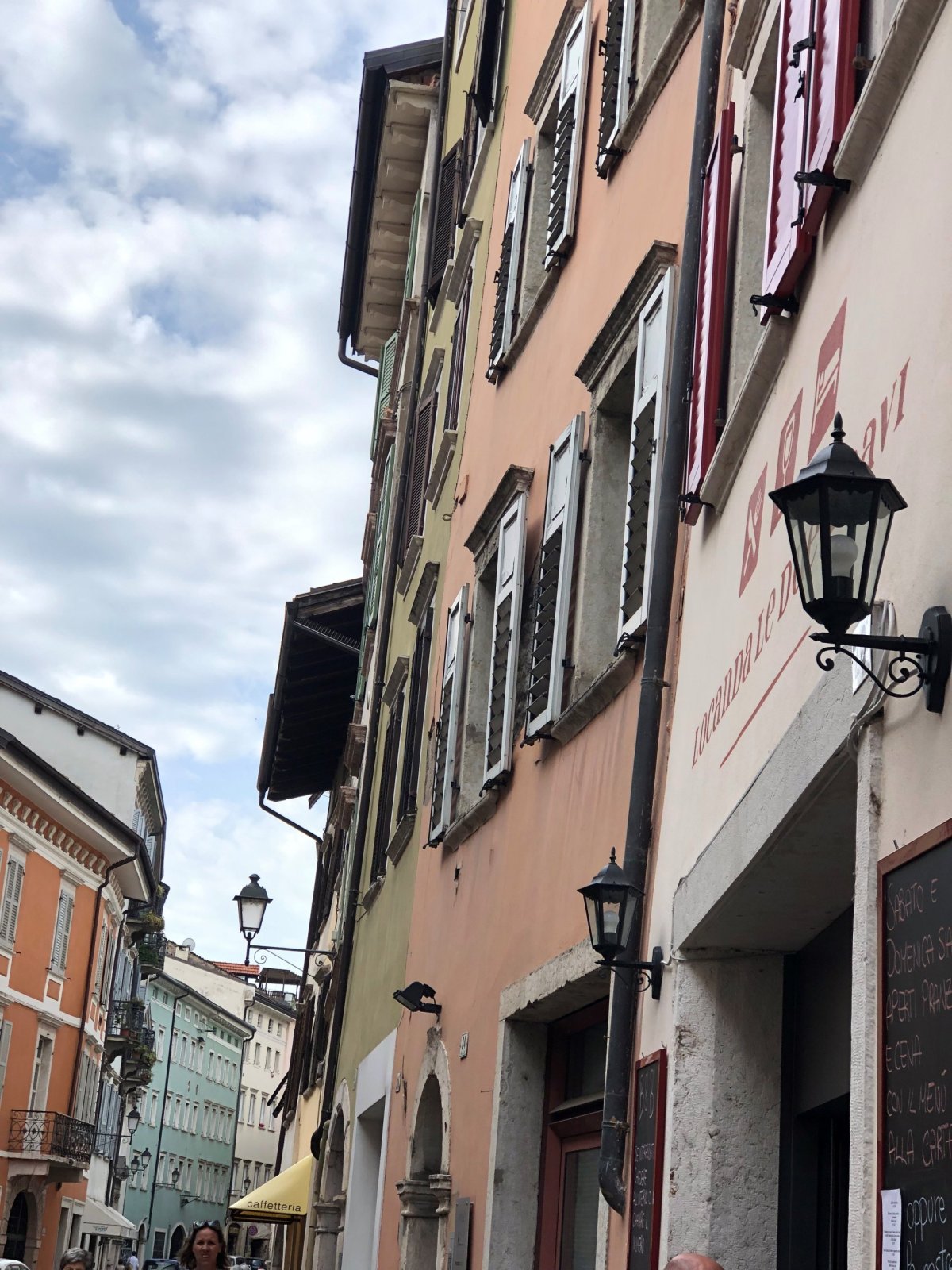 Krásná italská ulička