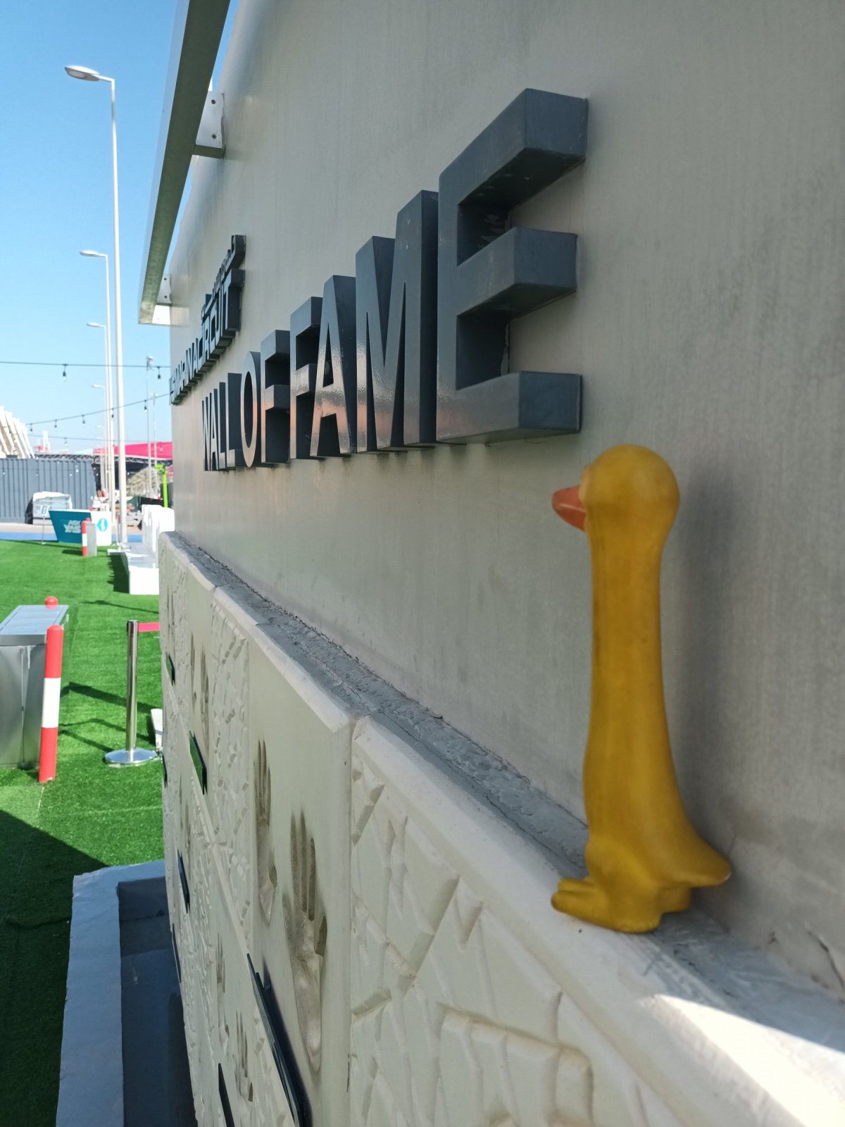 Zeď slávy "Wall of Fame"