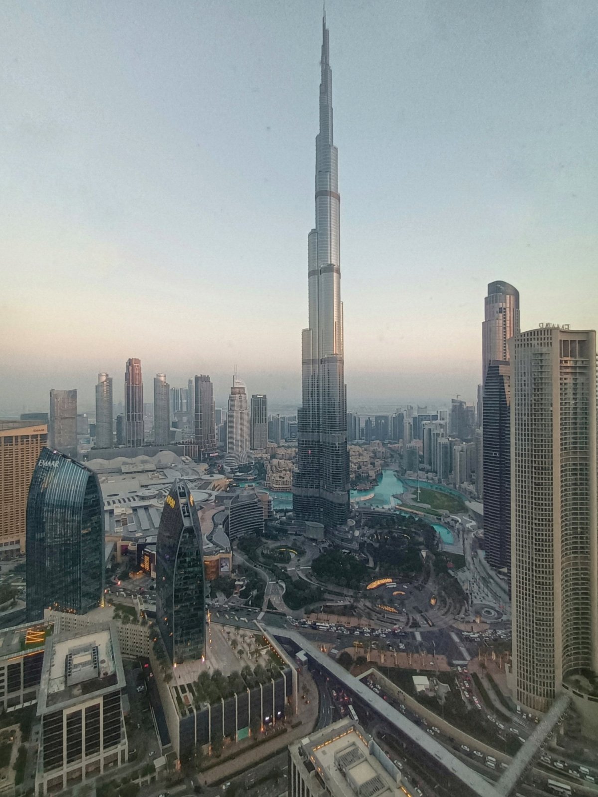 Burj Khalifa a okolí