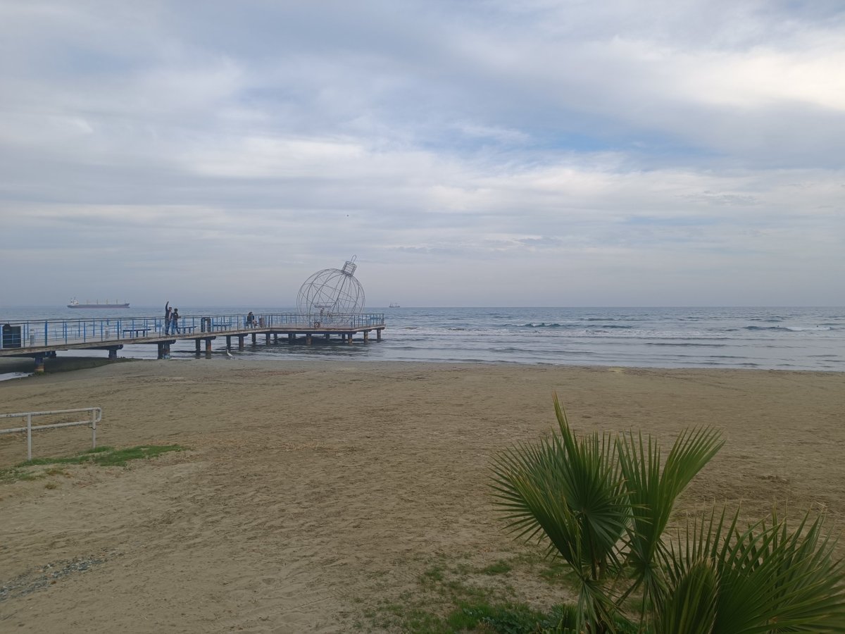 Larnaka- vánoční výzdoba