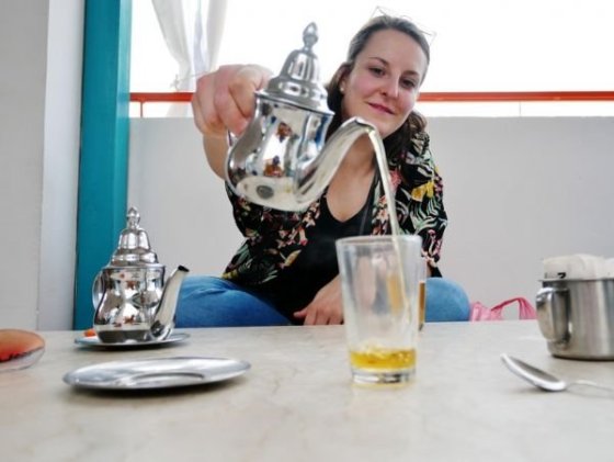 Tradiční marocký čaaj