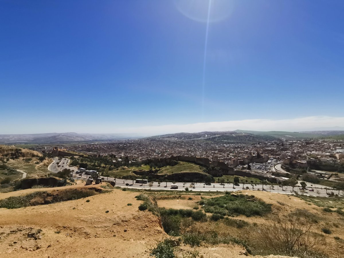 Výhled na město Fez