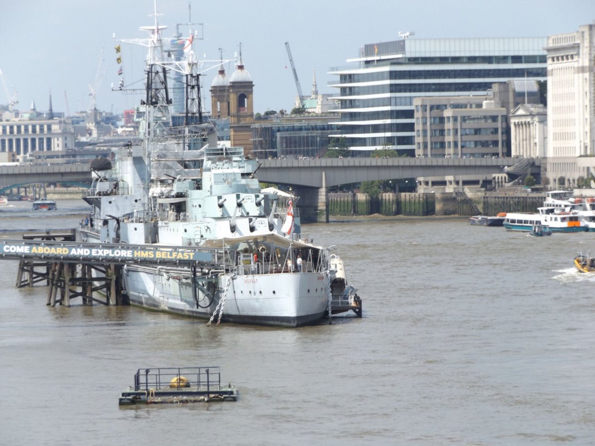 HMS Belfast (Červenec 2018)