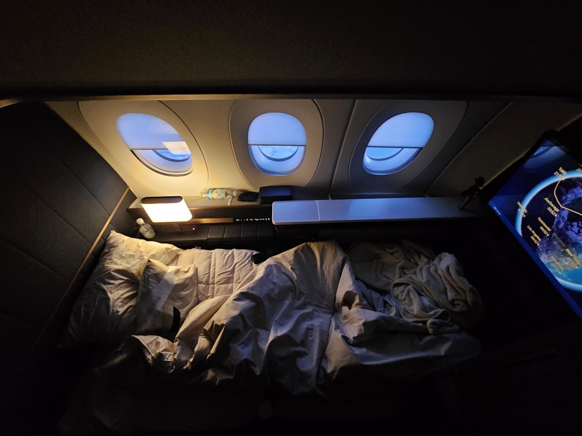 Rozložená sedačka na postel