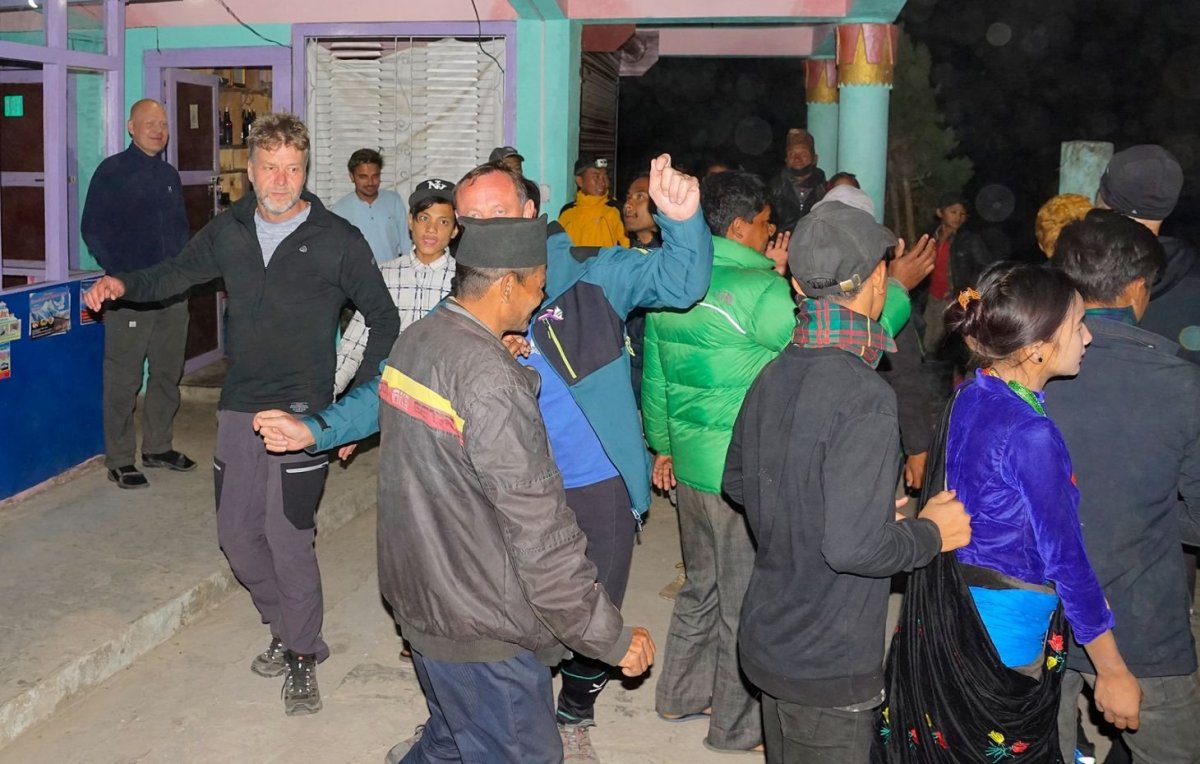 Nepálská stardance, moc nám to jde