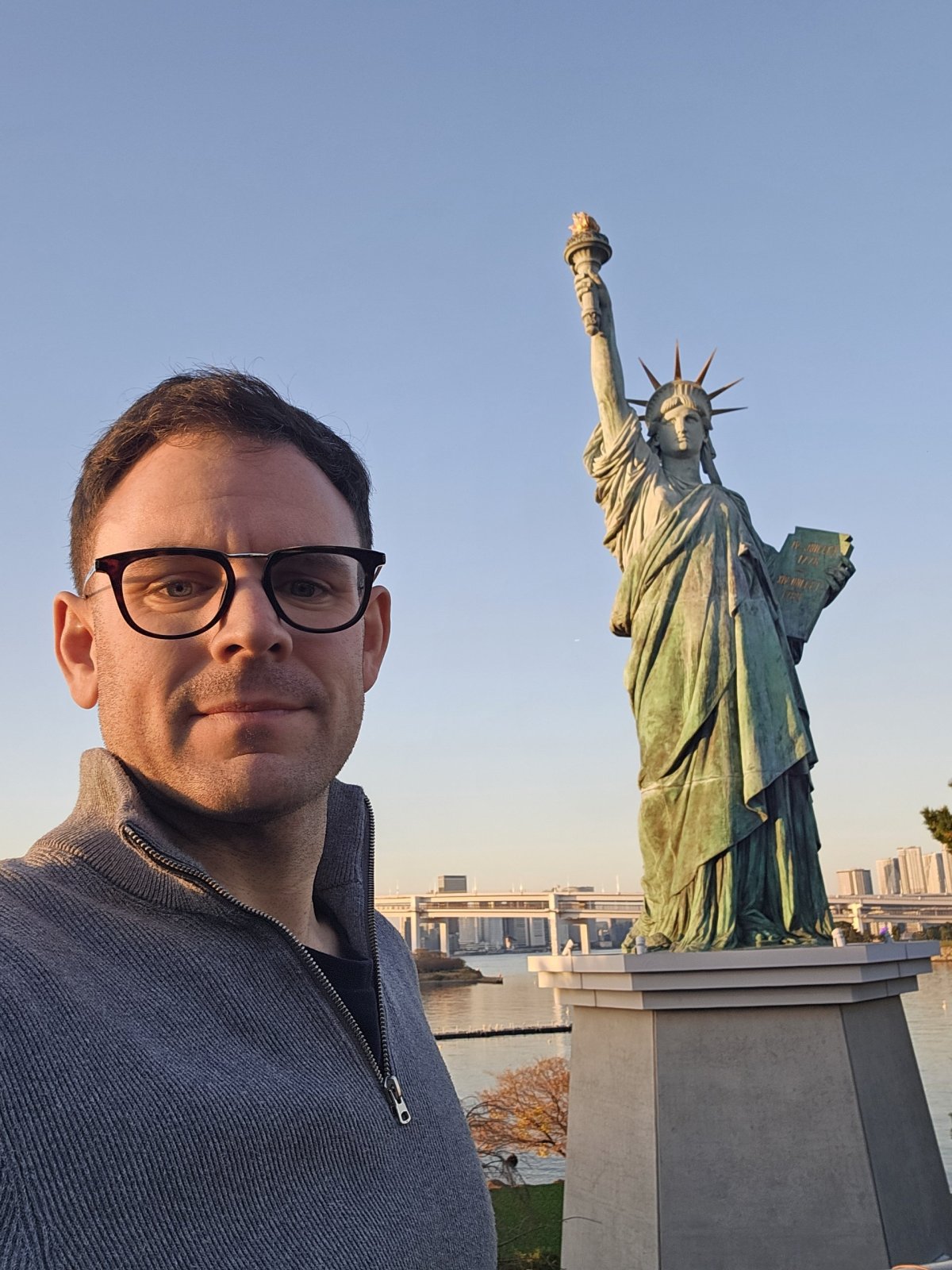 Socha svobody Odaiba