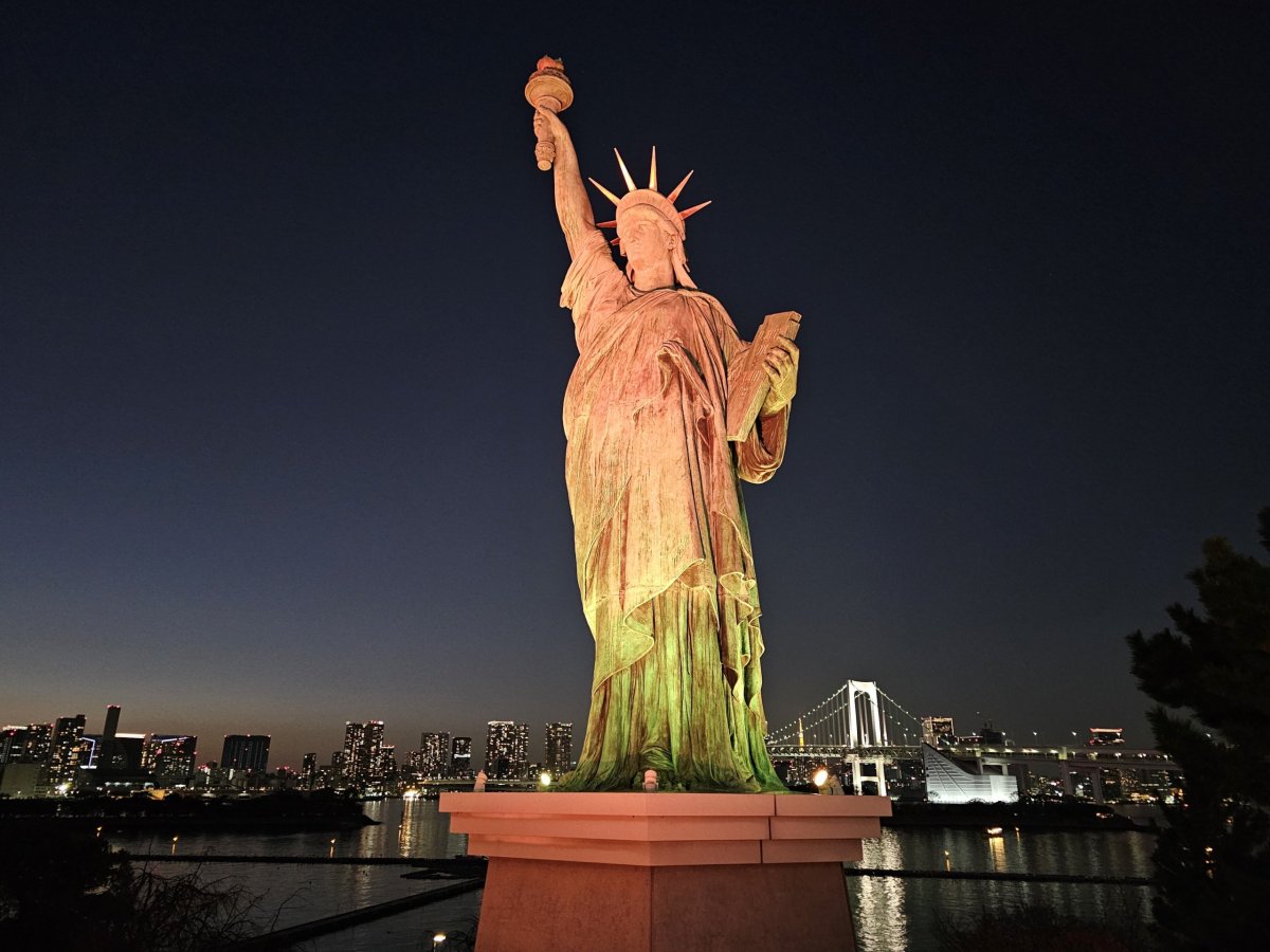 Socha svobody Odaiba