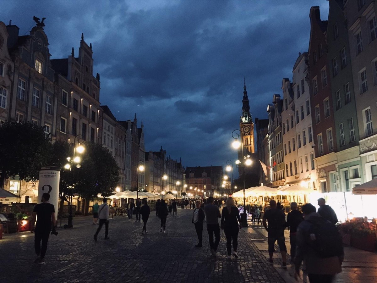 Večerní Gdaňsk
