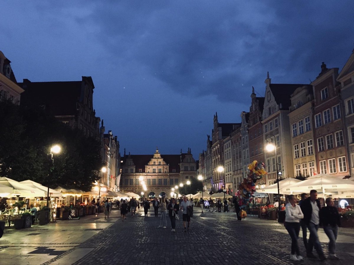 Večerní Gdaňsk