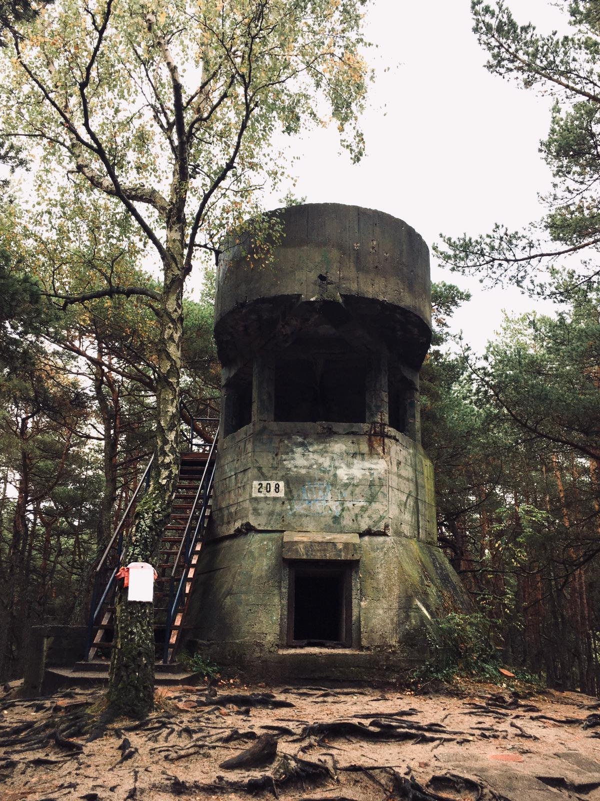Helská kosa - druhoválečné opevnění, pozorovatelská věž