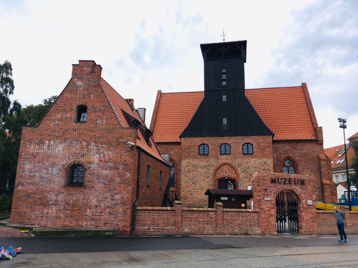 Muzeum rybářství v gotickém kostele sv. Petra z 15. století
