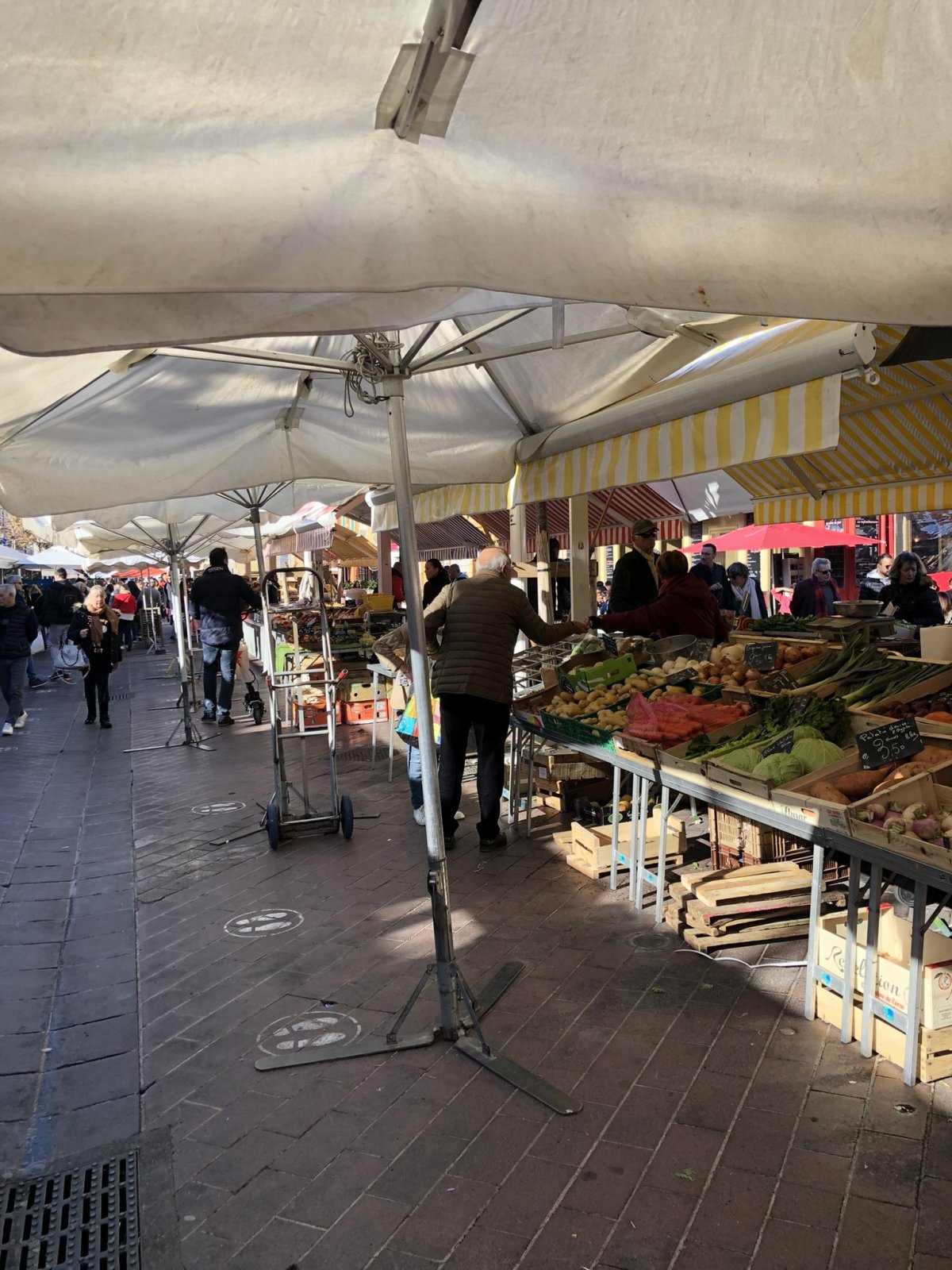 Trhy na Cours Saleya