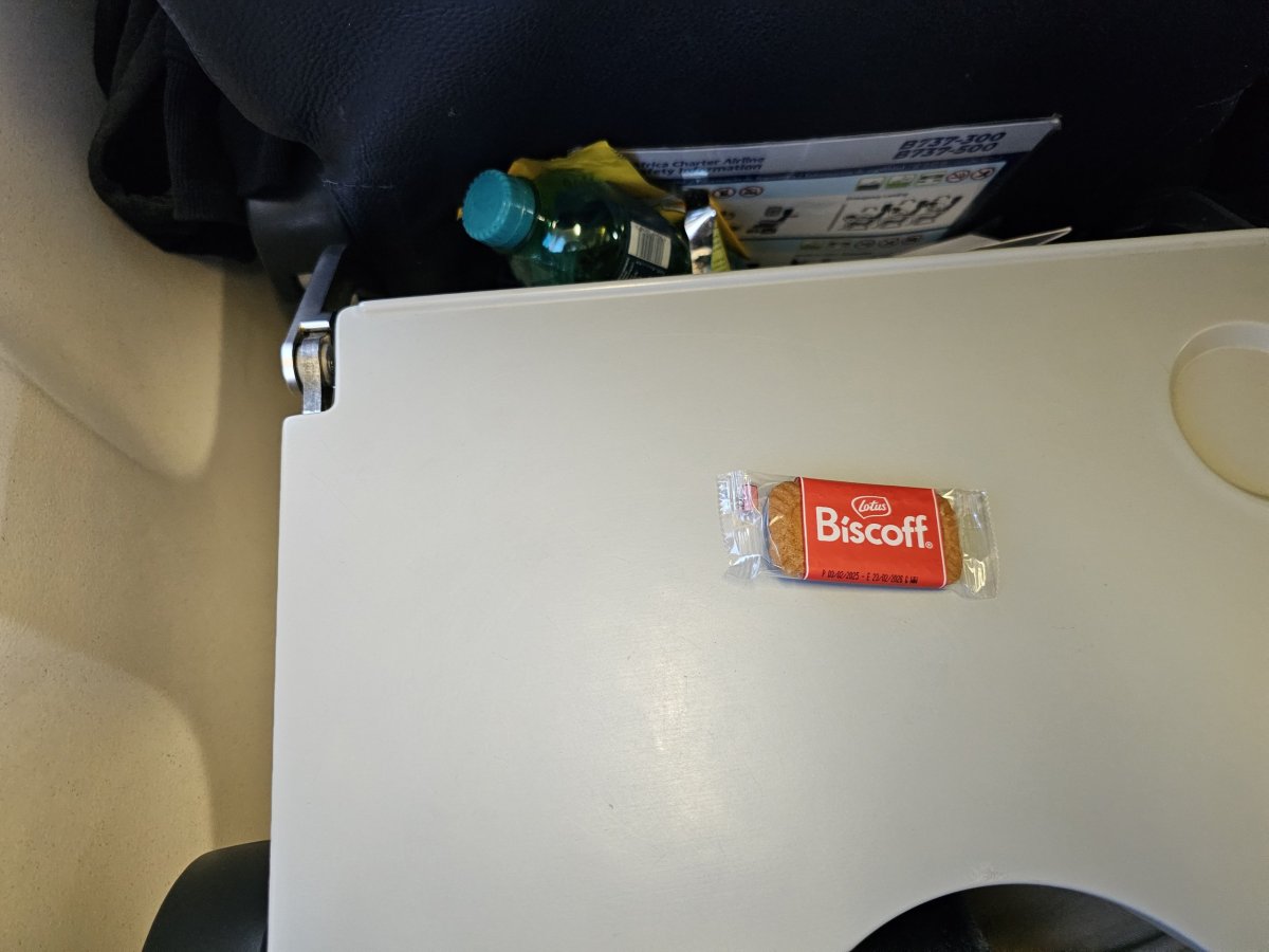 Sušenka před přistáním