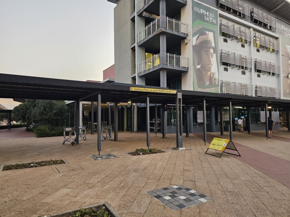 Pick-up point Uber a Bolt