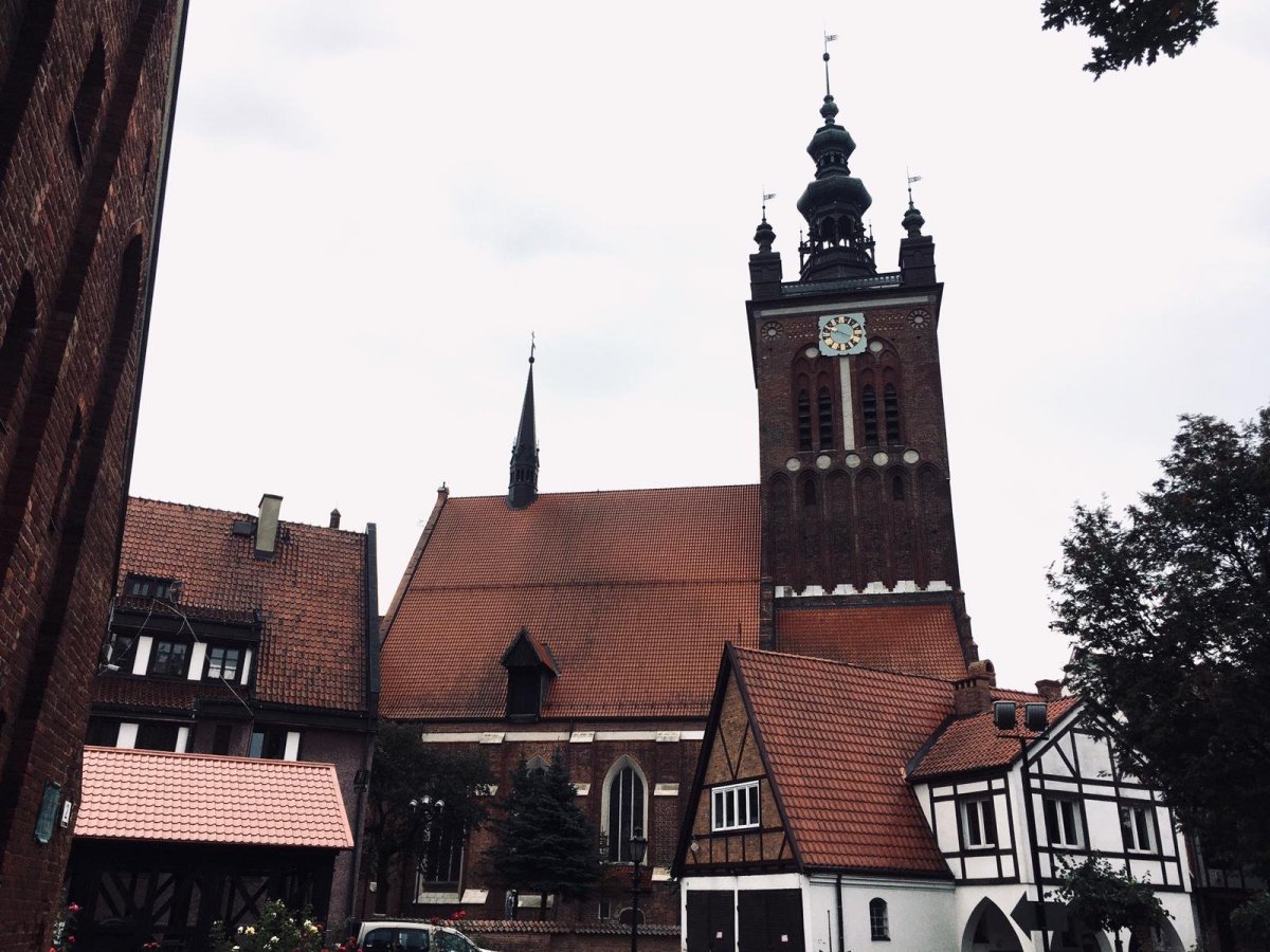 Gdaňsk - Kostel sv. Kateřiny
