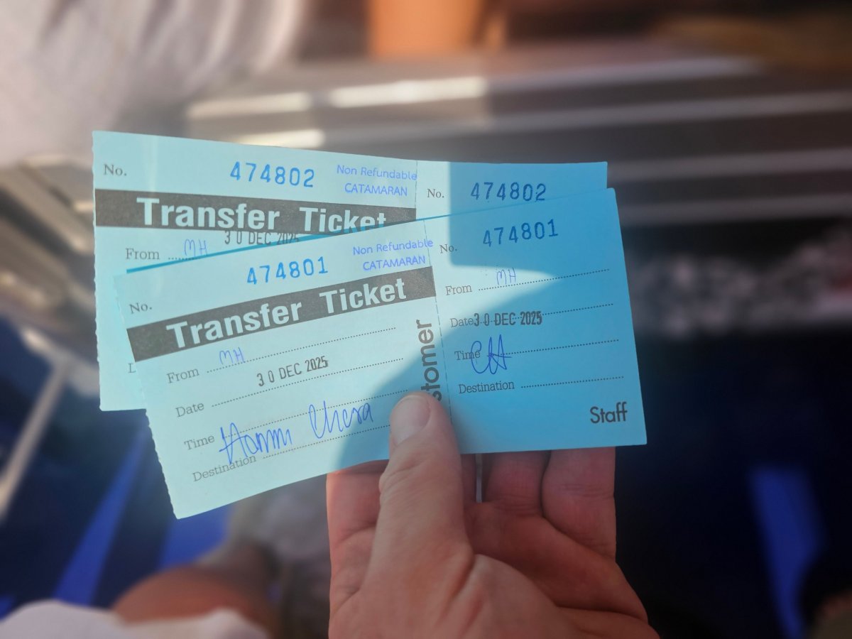 Transfer Ticket z přístaviště do hotelu