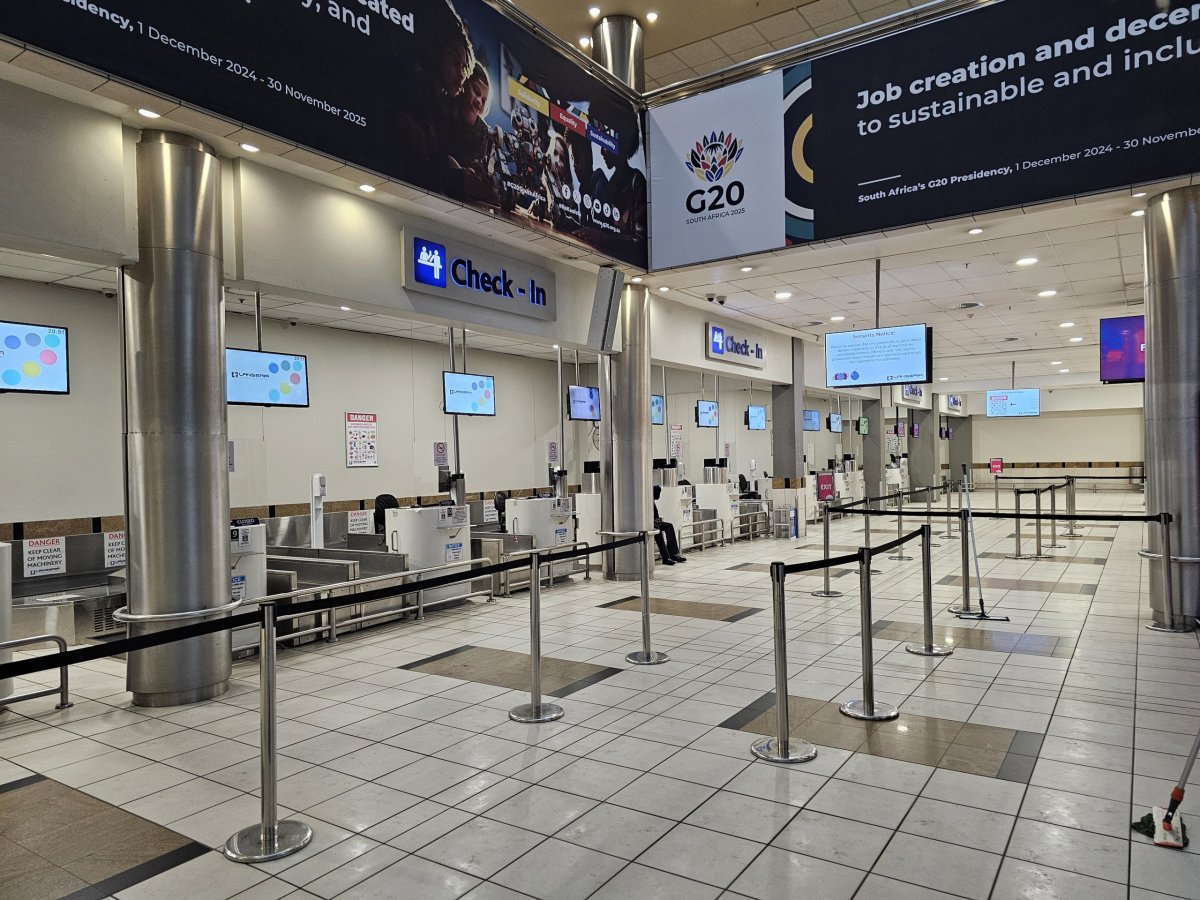 Check-in přepážky