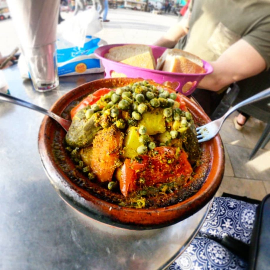 Moulay Idriss - první tažín