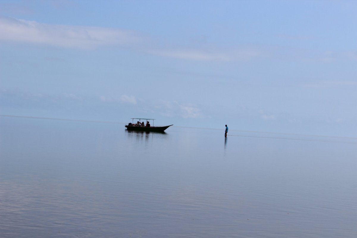 Příjezd do NP Bako