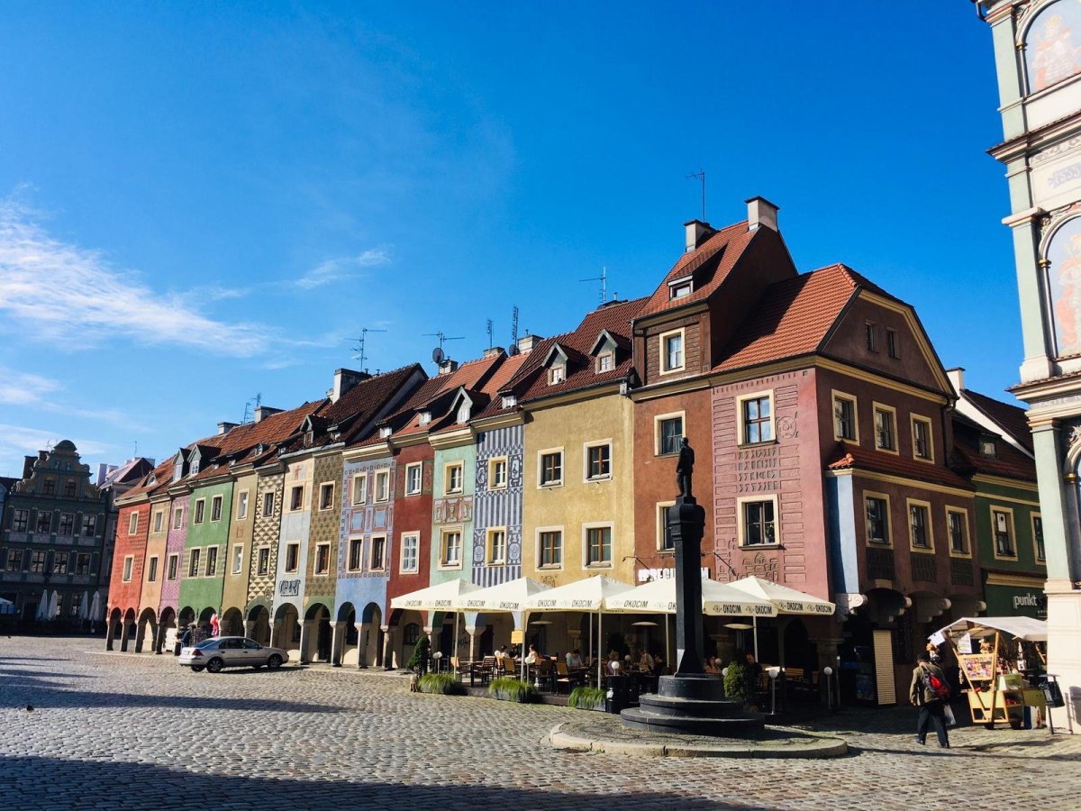 Poznaň - hlavní náměstí