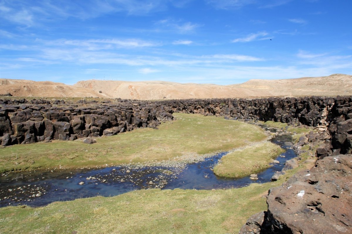 říční koryto Oued Guigou