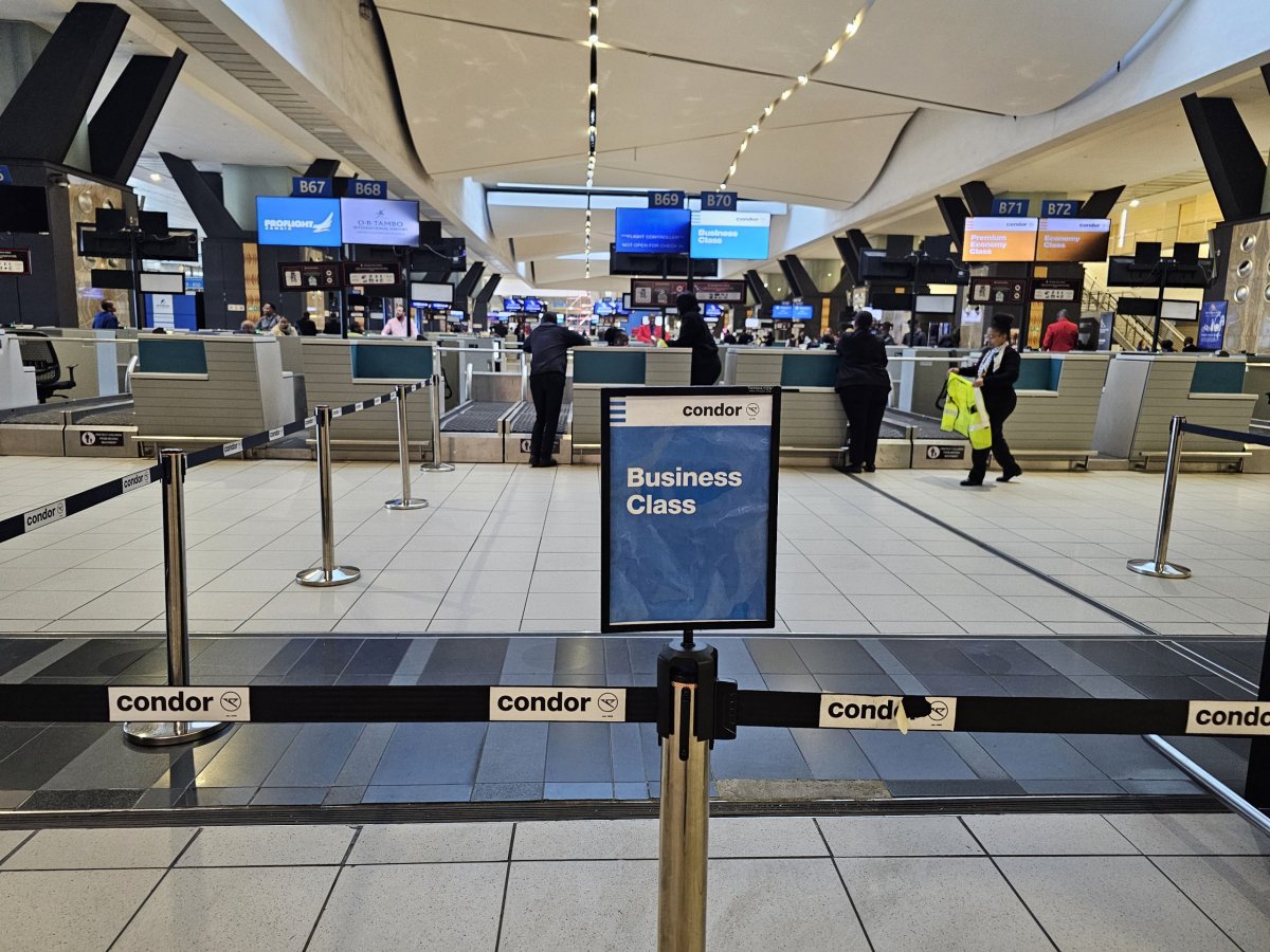 Check-in business class