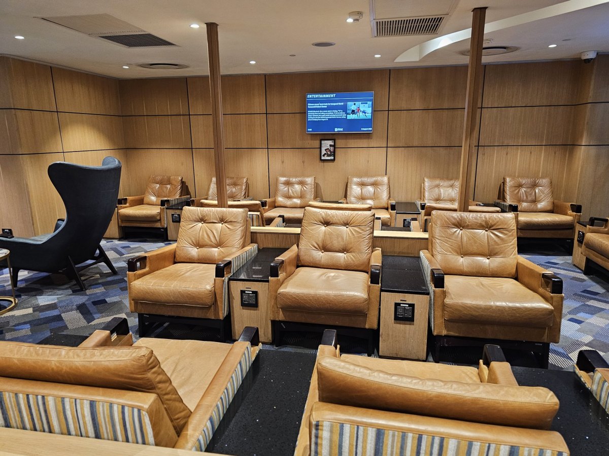 Křesla v klidné části