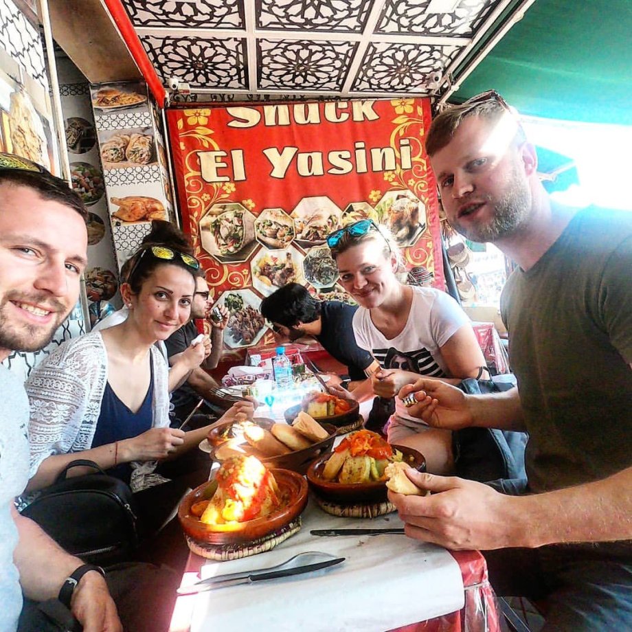 tažín v Snack El yasini