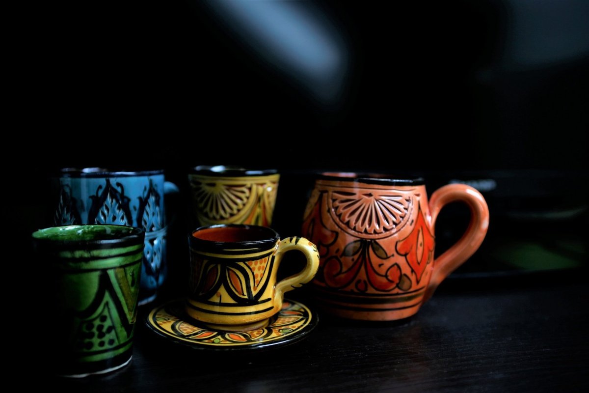 krásná keramika - praská, ale zatím drží :)