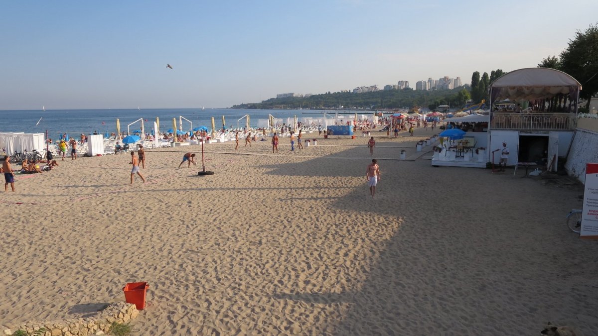 Oděsa - pláž Lanžeron