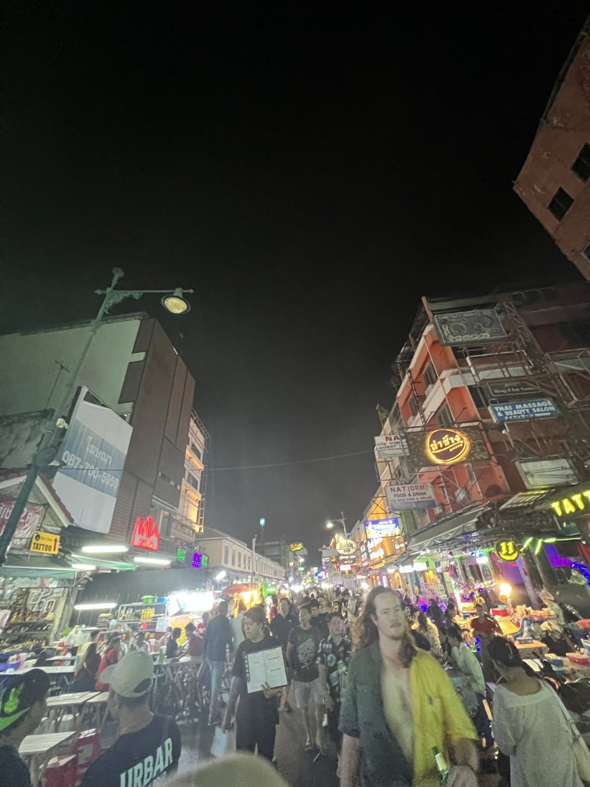 Khao San Road po setmění