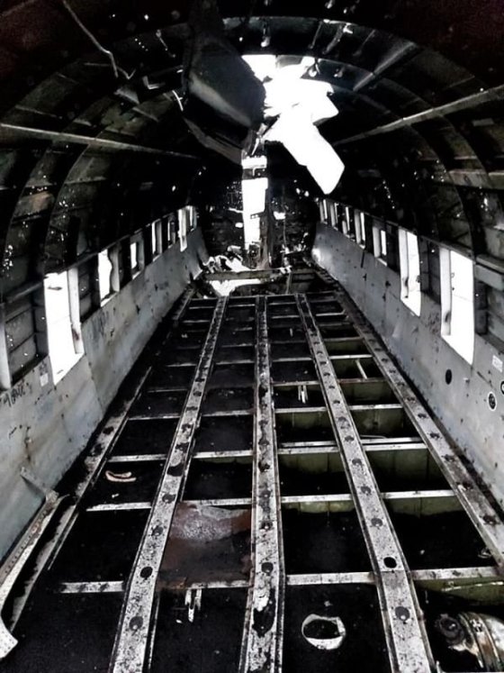 vrak letadla Douglas Super DC-3 KE