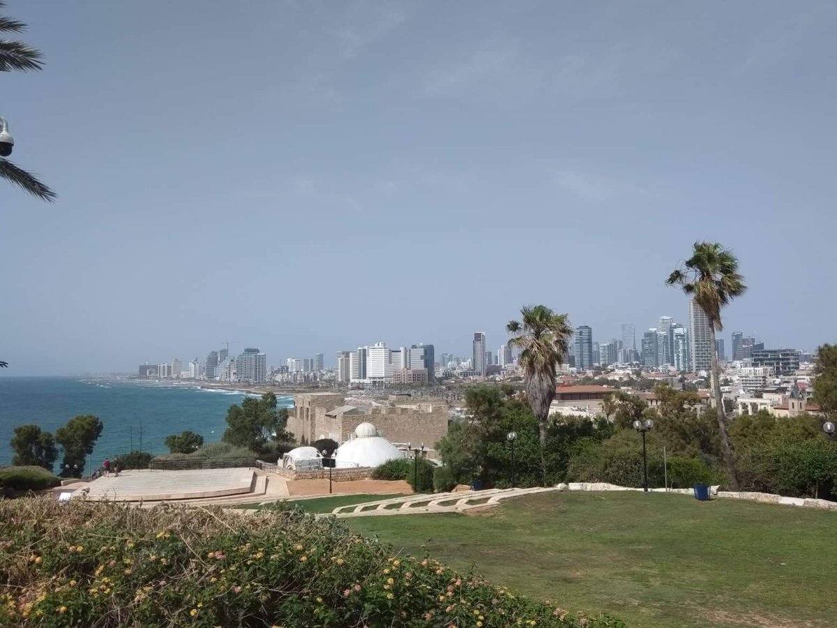Výhled na Tel Aviv