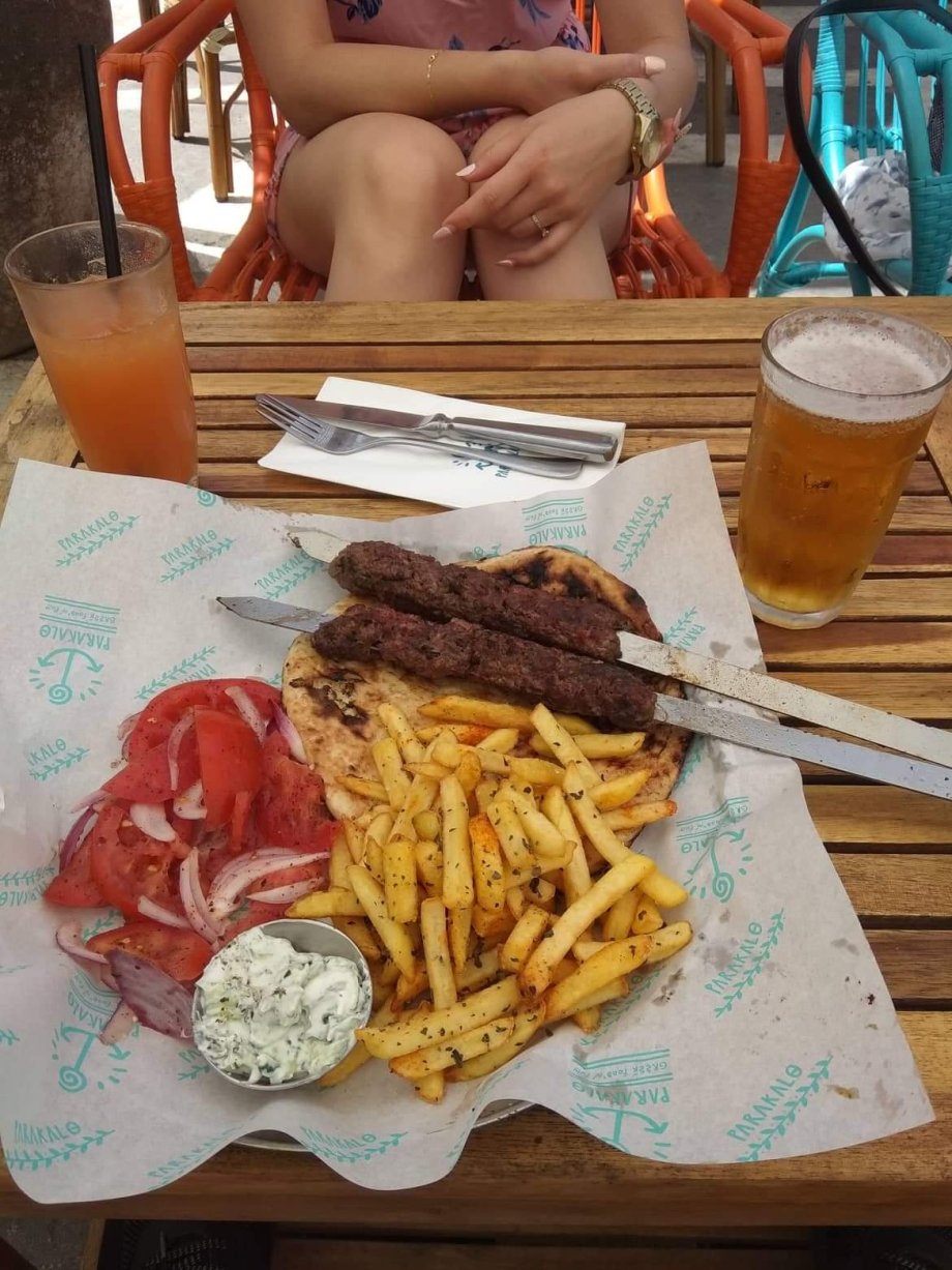 Oběd v Tel Avivu