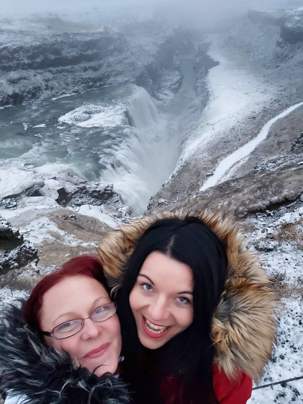 vodopád Gullfoss