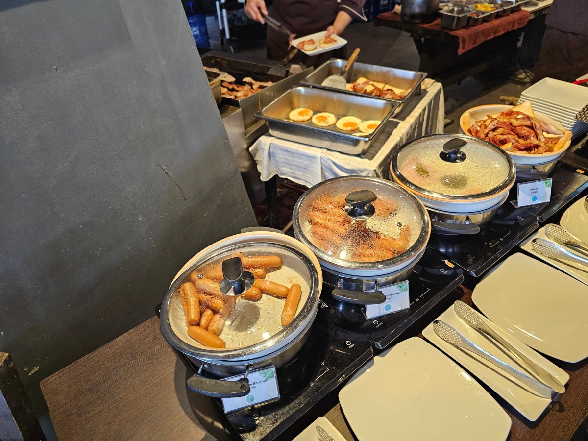 Snídaně: teplé jídlo