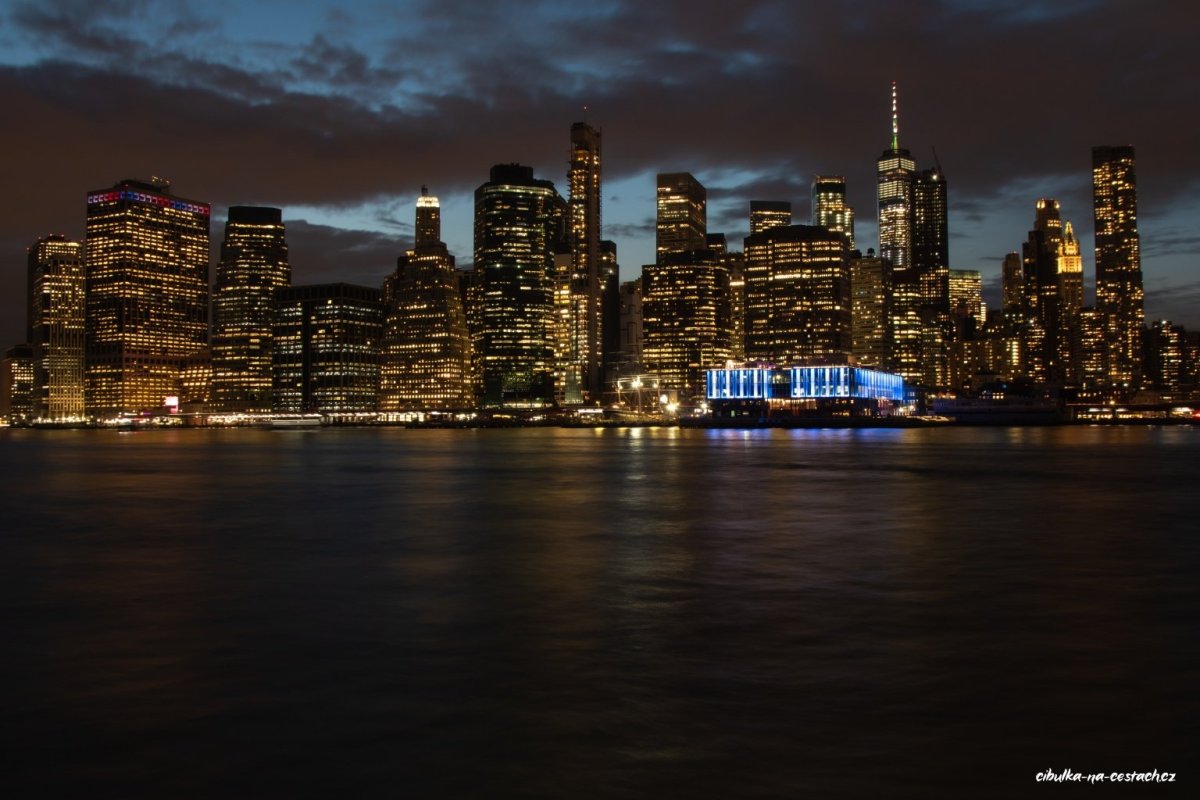 Pohled na Manhattan z Brooklynu